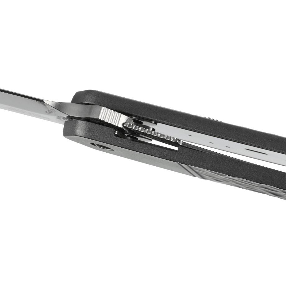 CRKT Bona Fide Silver Folding Knife 3 3/5" Blade Grey Picture of Columbia River Knife & Tool BONA FIDE SILVER