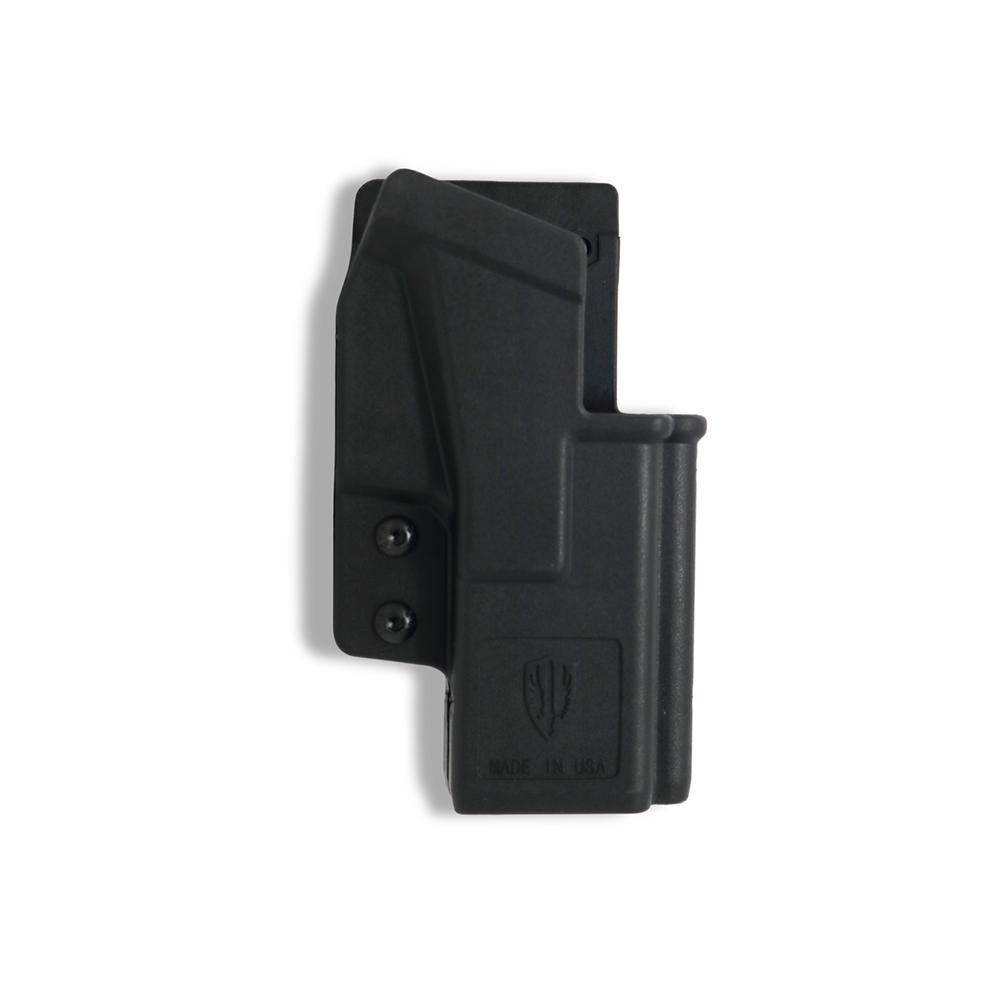 ProMag Archangel OWB Holster and Magazine Holster for Glock 17/22 Black RH Picture of Promag Mfg. Inc. PRO MAG ARCHANGEL GLOCK 17/22 OWB HLSTR/MAG CARRIER BLK PLYMR