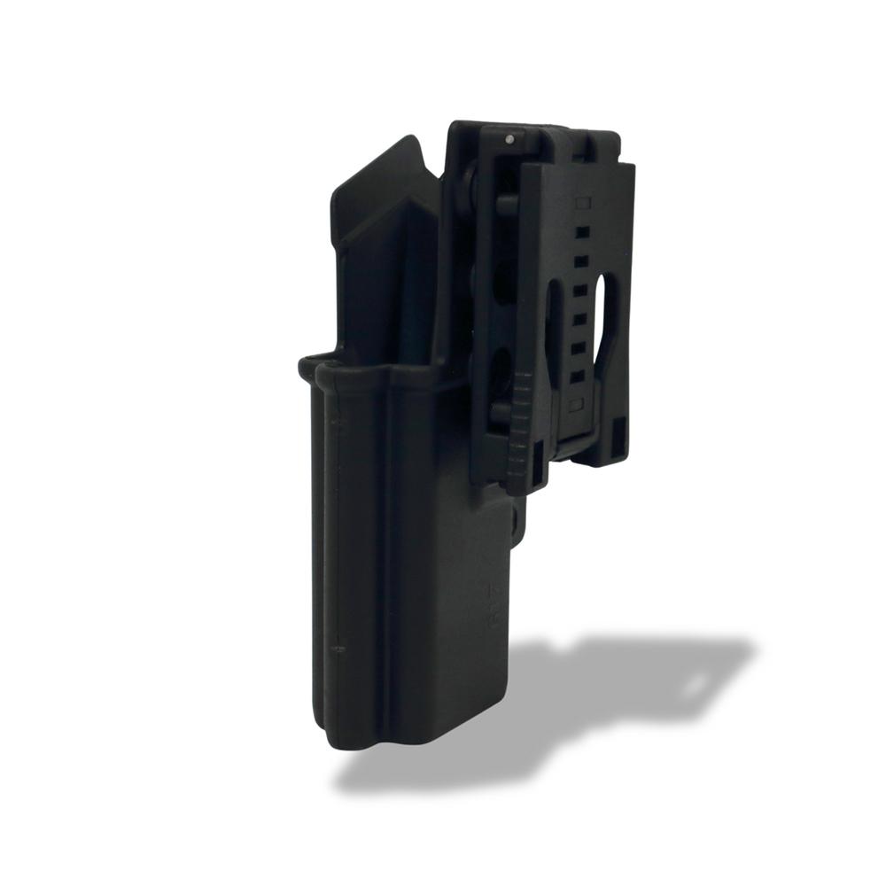 ProMag Archangel OWB Holster and Magazine Holster for Glock 17/22 Black RH Picture of Promag Mfg. Inc. PRO MAG ARCHANGEL GLOCK 17/22 OWB HLSTR/MAG CARRIER BLK PLYMR