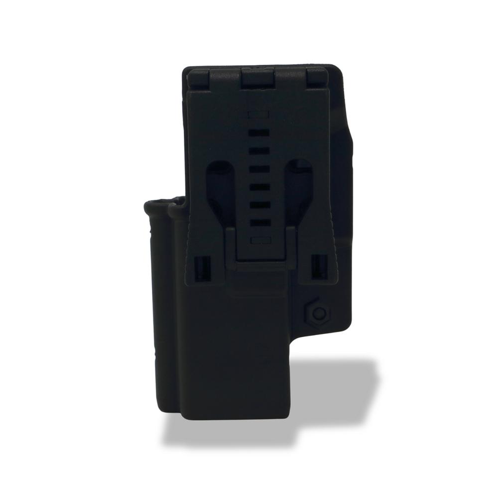 ProMag Archangel OWB Holster and Magazine Holster for Glock 17/22 Black RH Picture of Promag Mfg. Inc. PRO MAG ARCHANGEL GLOCK 17/22 OWB HLSTR/MAG CARRIER BLK PLYMR