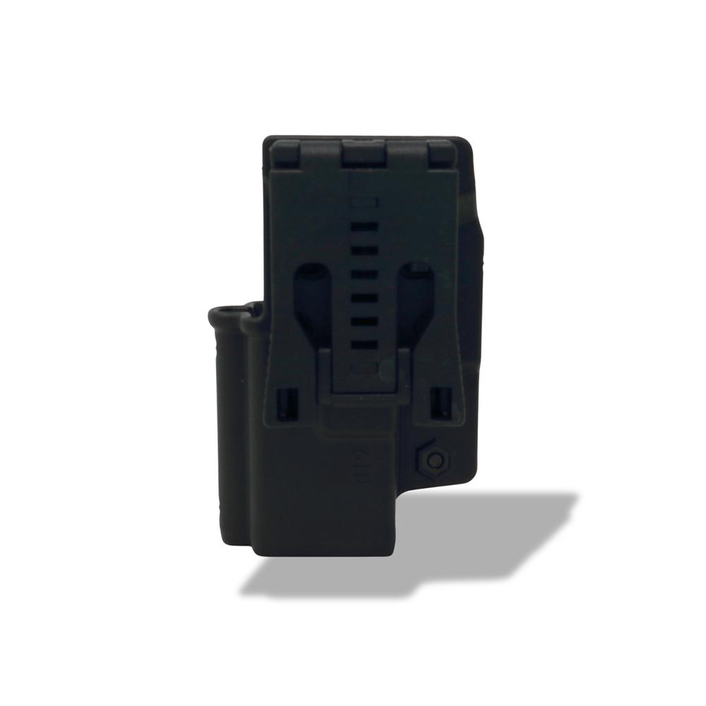 ProMag Archangel OWB Holster and Magazine Holster for Glock 19/23 Black RH Picture of Promag Mfg. Inc. PRO MAG ARCHANGEL GLOCK 19/23 OWB HLSTR/MAG CARRIER BLK PLYMR