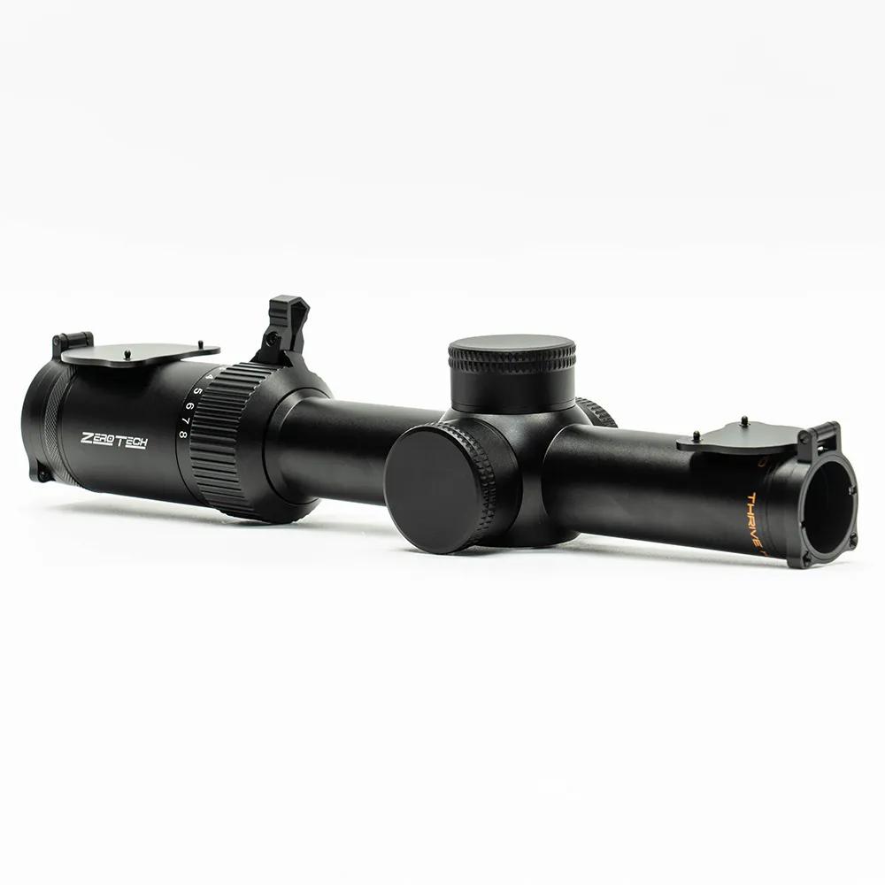 ZeroTech Thrive HD Rifle Scope 1-8x24 30mm SFP G4 MOA Illum Black Picture of ZeroTech ZeroTech Thrive HD 1-8x24 German4 MOA 30mm
