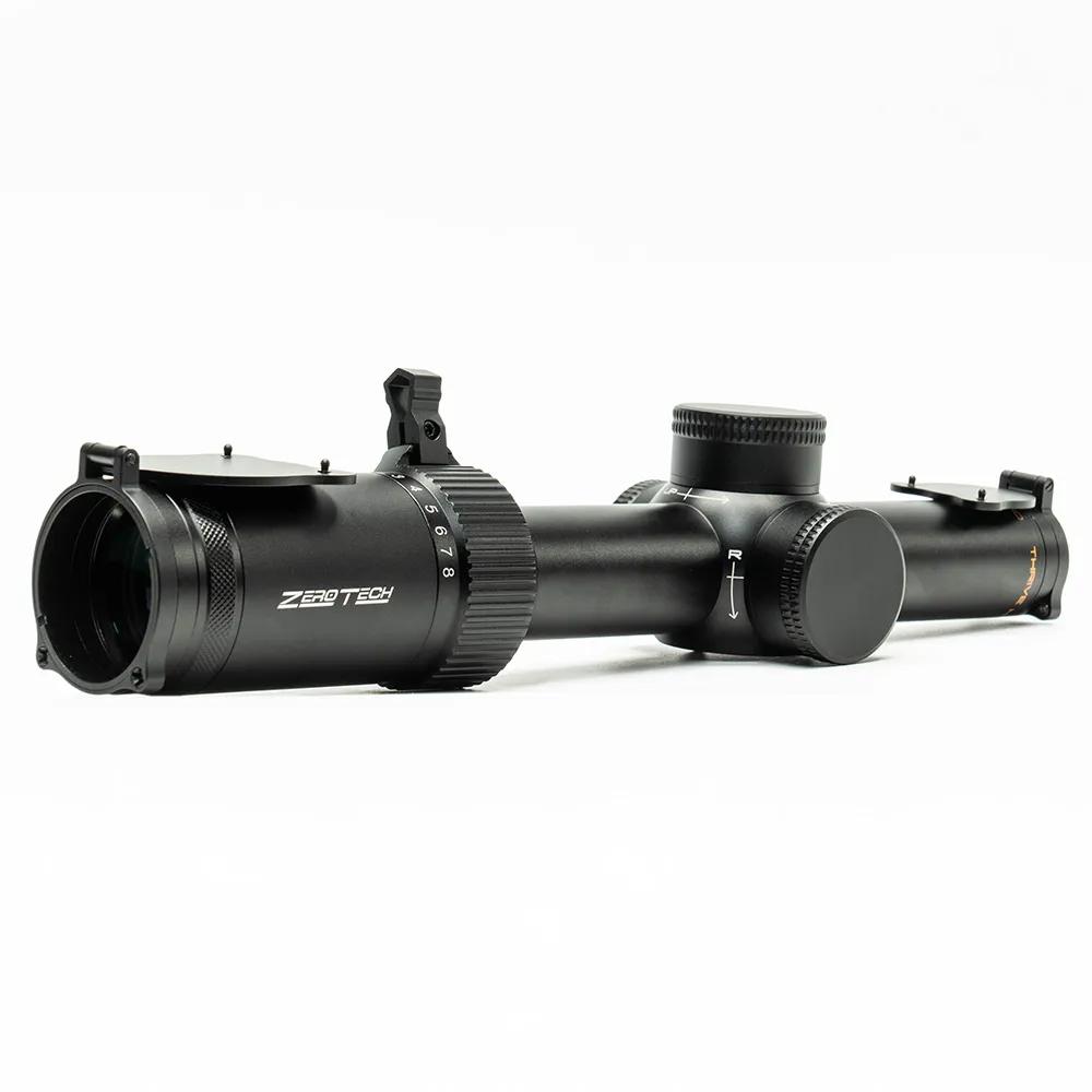 ZeroTech Thrive HD Rifle Scope 1-8x24 30mm SFP G4 MOA Illum Black Picture of ZeroTech ZeroTech Thrive HD 1-8x24 German4 MOA 30mm