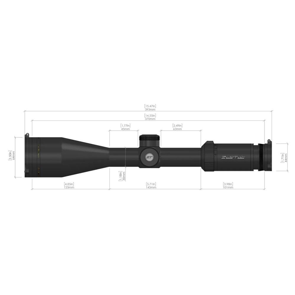 ZeroTech Thrive HD Riflescope 3-18x56 30mm SFP PHR-II IR MOA Illum Black Picture of ZeroTech Thrive HD Riflescope 3-18x56 PHR-II IR MOA Illumination 30mm