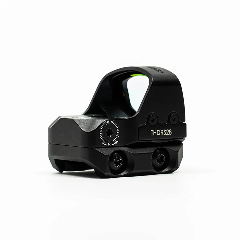ZeroTech Thrive HD Green Dot Reflex Sight 3 MOA with Low Mount Picture of ZeroTech Zero Tech Thrive HD Black 1x 28mm x 20mm 3 MOA Green Dot Reticle