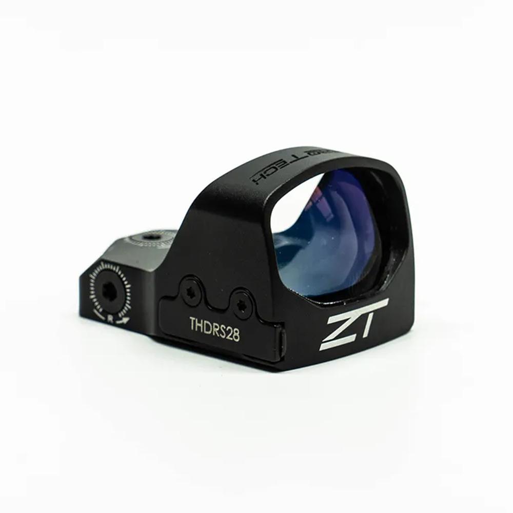 ZeroTech Thrive HD Green Dot Reflex Sight 3 MOA with Low Mount Picture of ZeroTech Zero Tech Thrive HD Black 1x 28mm x 20mm 3 MOA Green Dot Reticle