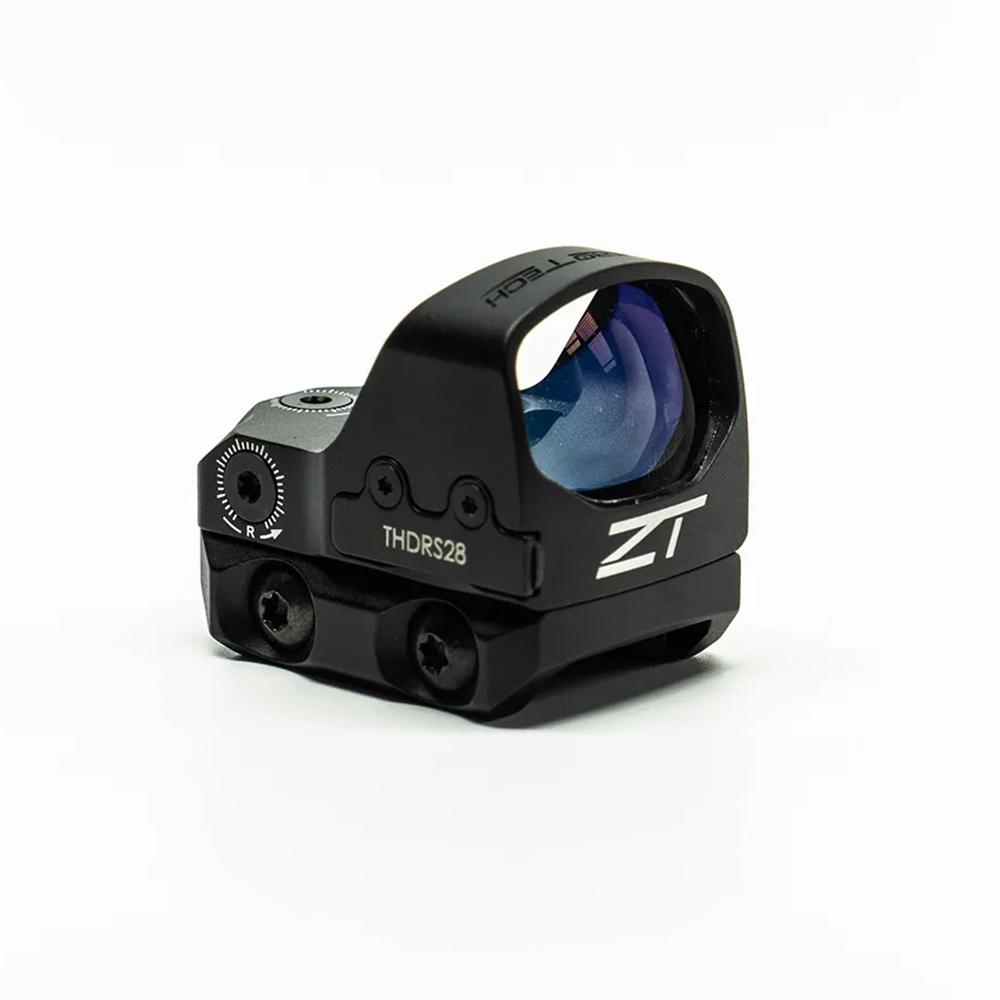 ZeroTech Thrive HD Green Dot Reflex Sight 3 MOA with Low Mount Picture of ZeroTech Zero Tech Thrive HD Black 1x 28mm x 20mm 3 MOA Green Dot Reticle