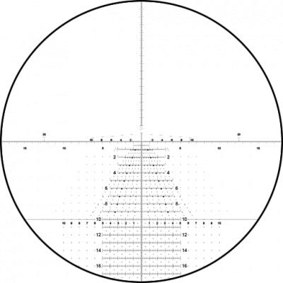 ZeroTech Trace Advanced Rifle Scope 4-24x50 30mm FFP Tremor3 MIL MRAD Non-Illum Black Picture of ZeroTech Trace ADV Riflescope 4-24x51 T3 MIL 30mm