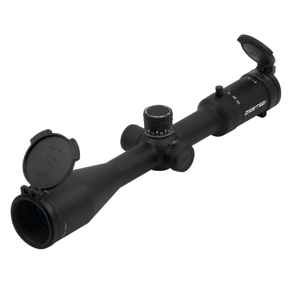 ZeroTech Trace Advanced Rifle Scope 4-24x50 30mm FFP Tremor3 MIL MRAD Non-Illum Black Picture of ZeroTech Trace ADV Riflescope 4-24x51 T3 MIL 30mm
