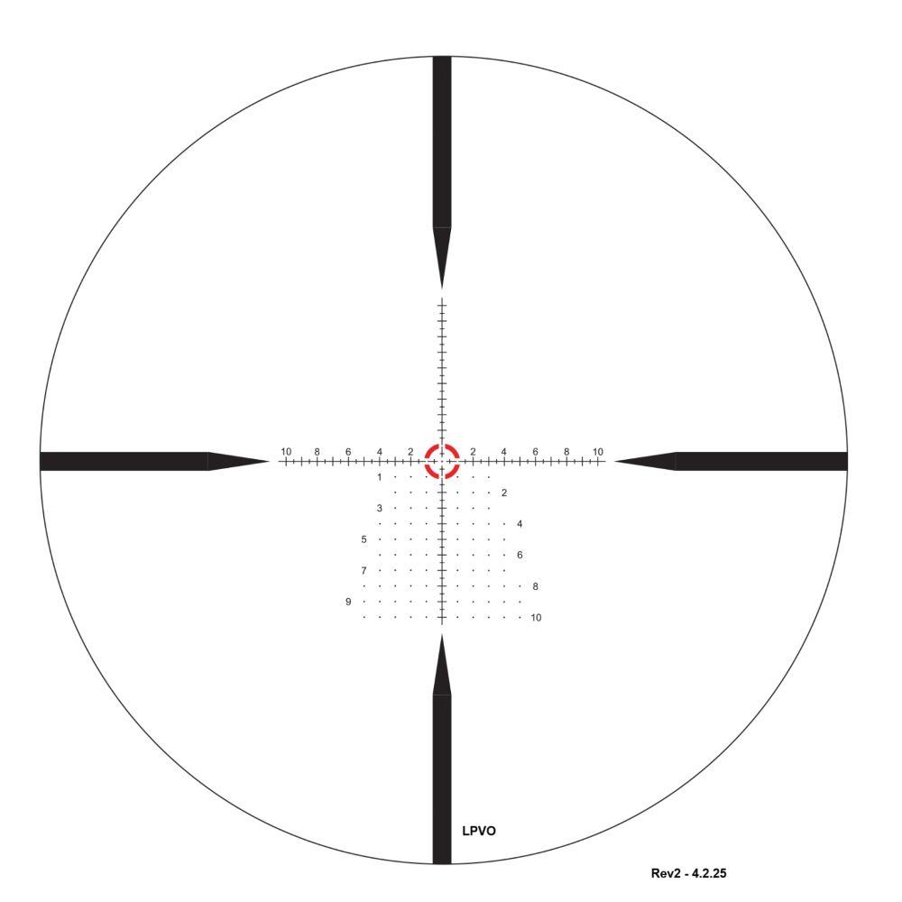 ZeroTech Optics Trace ED Rifle Scope 1-10X24 FFP 34mm MRAD LPVO RRP Picture of ZeroTech ZeroTech Optics Trace ED 1-10X24 FFP 34MM MRAD LPVO RRP
