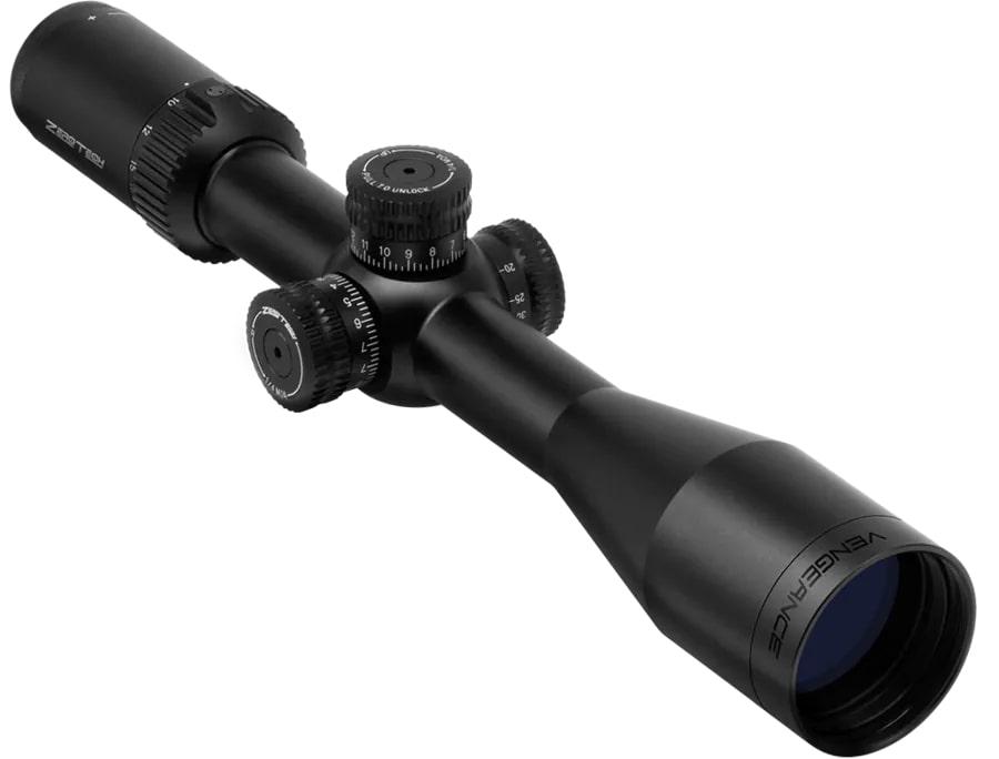 ZeroTech Optics Vengeance Rifle Scope 4-20x50mm FFP 30mm Tube PHR II Non-Illum Black Picture of ZeroTech ZeroTech Optics Vengeance RS FFP 4-20x50mm 30mm Tube PHR II Blk