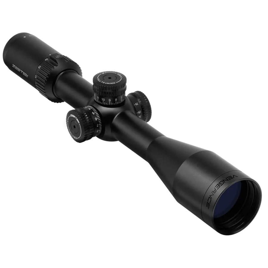 ZeroTech Vengeance Rifle Scope 4-20x50 30mm SFP PHR-ii MOA Illum. Black Picture of ZeroTech Vengeance Riflescope 4-20x50 PHR-ii MOA Illumination 30mm