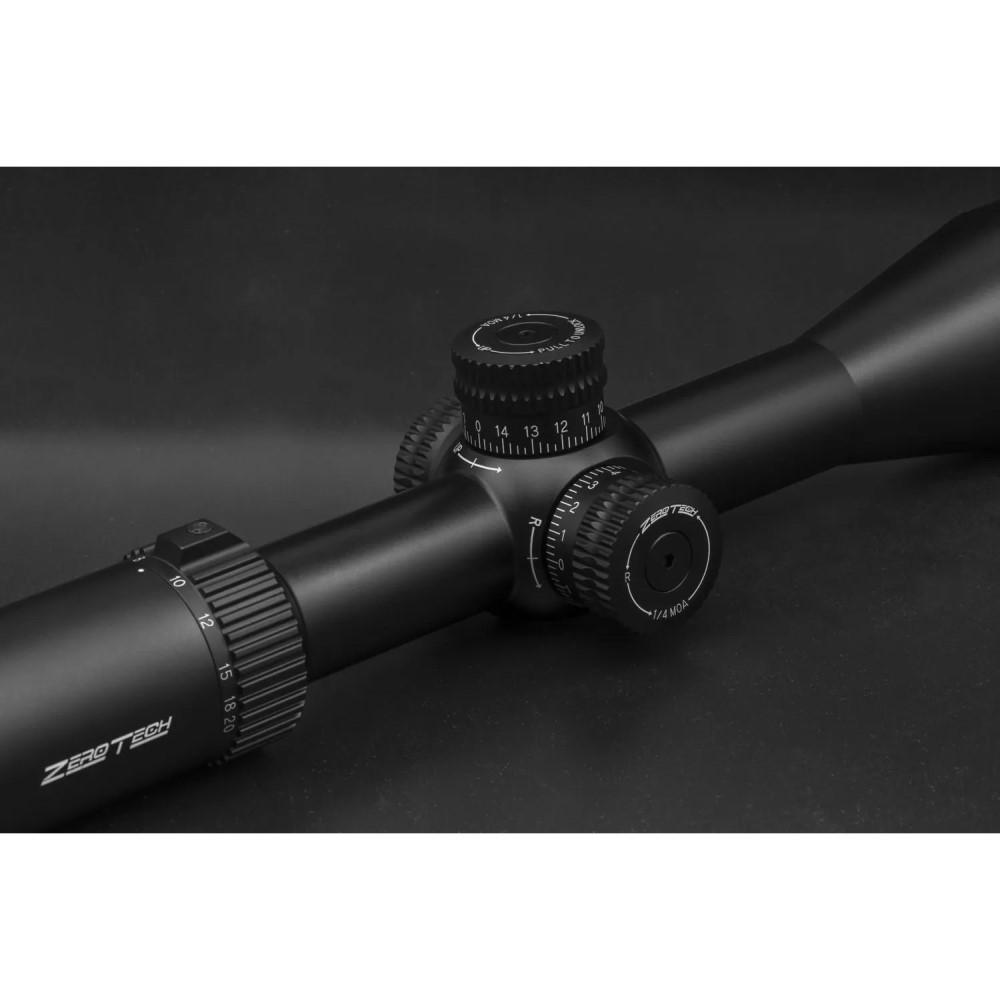 ZeroTech Optics Vengeance Rifle Scope 4-20x50mm FFP 30mm Tube PHR II Non-Illum Black Picture of ZeroTech ZeroTech Optics Vengeance RS FFP 4-20x50mm 30mm Tube PHR II Blk