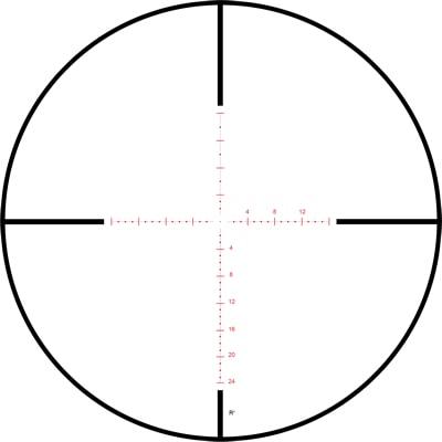 ZeroTech Vengeance Rifle Scope 4-20x50 30mm SFP R3 Illum. Black Picture of ZeroTech Vengeance Riflescope 4-20x50 R3 MOA Illumination 30mm