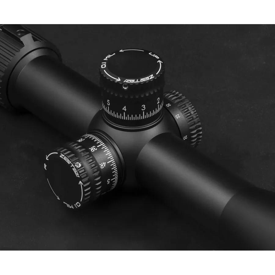 ZeroTech Vengeance Rifle Scope 5-25x56 34mm FFP RMG Non Illum. Black Picture of ZeroTech Vengeance Riflescope 5-25x56 RMG MIL 34mm