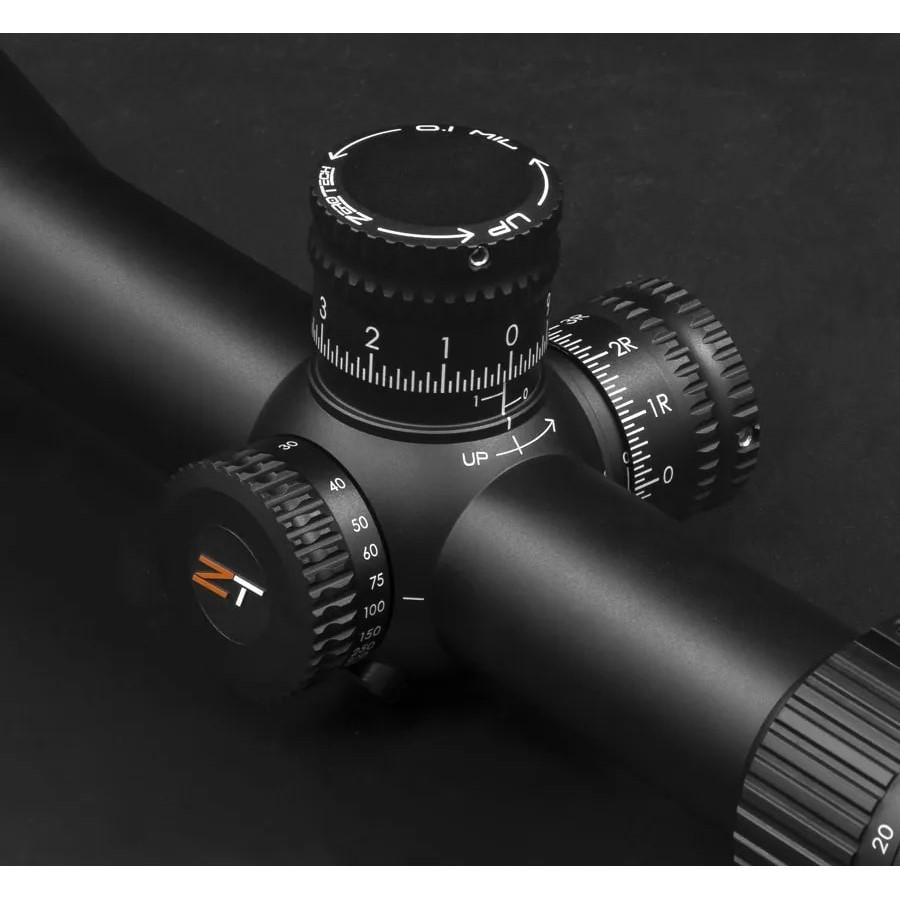 ZeroTech Vengeance Rifle Scope 5-25x56 34mm FFP RMG Non Illum. Black Picture of ZeroTech Vengeance Riflescope 5-25x56 RMG MIL 34mm