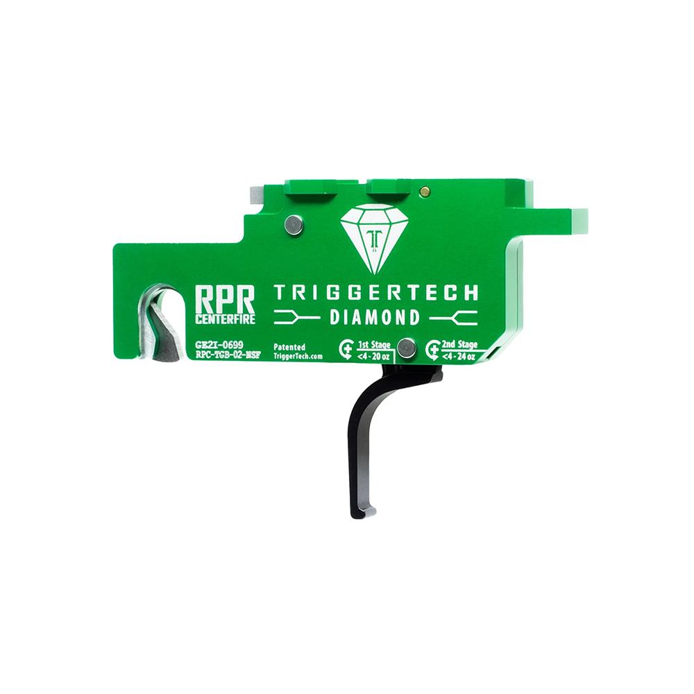 TriggerTech Ruger Precision Rifle Diamond Two-Stage Rifle Trigger Flat Black Picture of TriggerTech RPR Diamond - Centerfire Two Stage Black Flat