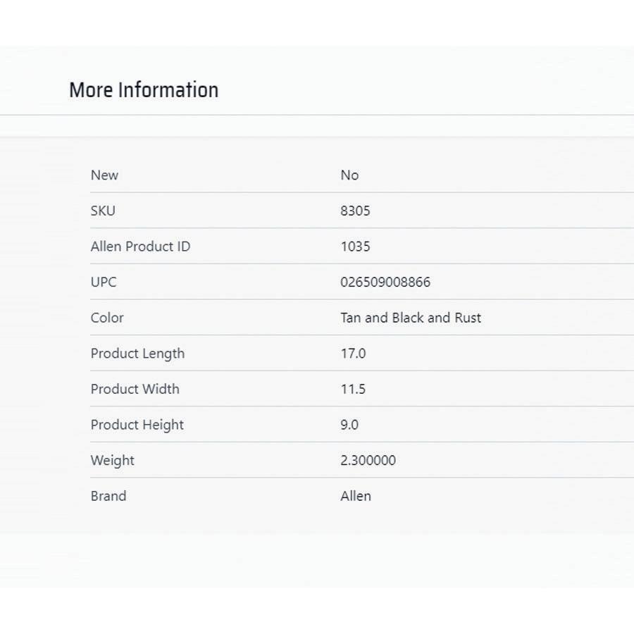 Allen Eliminator Rangemaster Range Bag Tan Picture of The Allen Company Inc. Allen Eliminator Rangemaster Range Bag