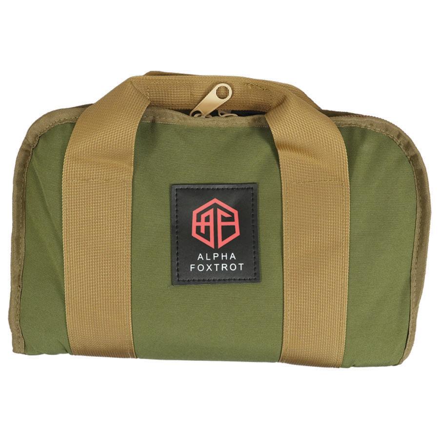 Alpha Foxtrot AF1911-Romulus Handgun 9mm Luger 17rd (1) & 20rd (1) Magazine 3.5" Compensated Threaded Barrel Black RMSC Cut Picture of Alpha Foxtrot Alpha Foxtrot AF1911-ROMULUS 9mm DLC 3.5" COMP RMSC Cut