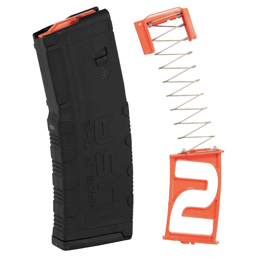 Amend2 AR-15 Polymer Rifle Magazine Black MOD-2 Model .223/5.56 30/rd Picture of C&E Innovations DBA Amend2 AMEND2 AR-15 30 ROUND BLACK MAGAZINE MOD-2 MODEL