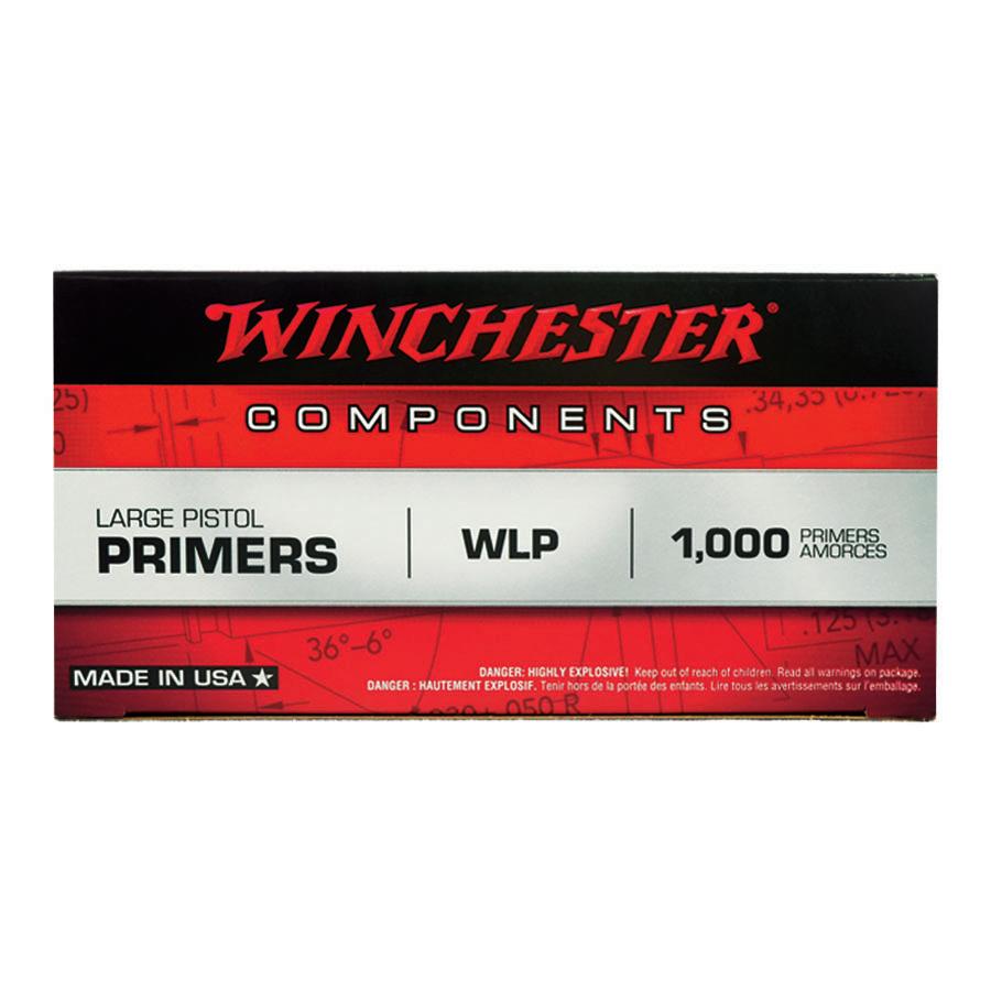 Winchester Large Pistol Primers Picture of Winchester Ammunition WINCHESTER PRIMERS LARGE PISTOL 1000/CT