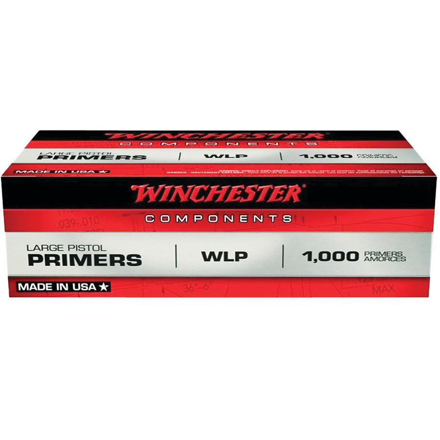 Winchester Large Pistol Primers Picture of Winchester Ammunition WINCHESTER PRIMERS LARGE PISTOL 1000/CT