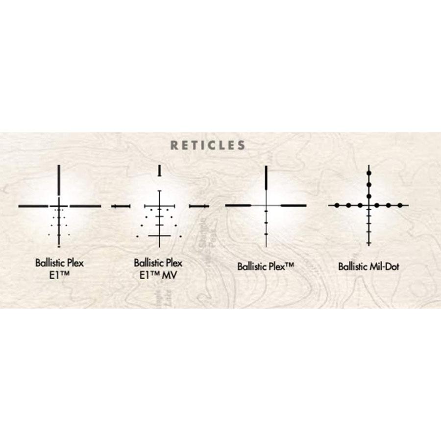 Burris Fullfield E1 Rifle Scope 3-9x40mm 1" SFP Ballistic Plex E1 Non Illum. Matte Black Picture of Burris Company Inc. FULLFIELD E1 3-9X40 BLPLEX