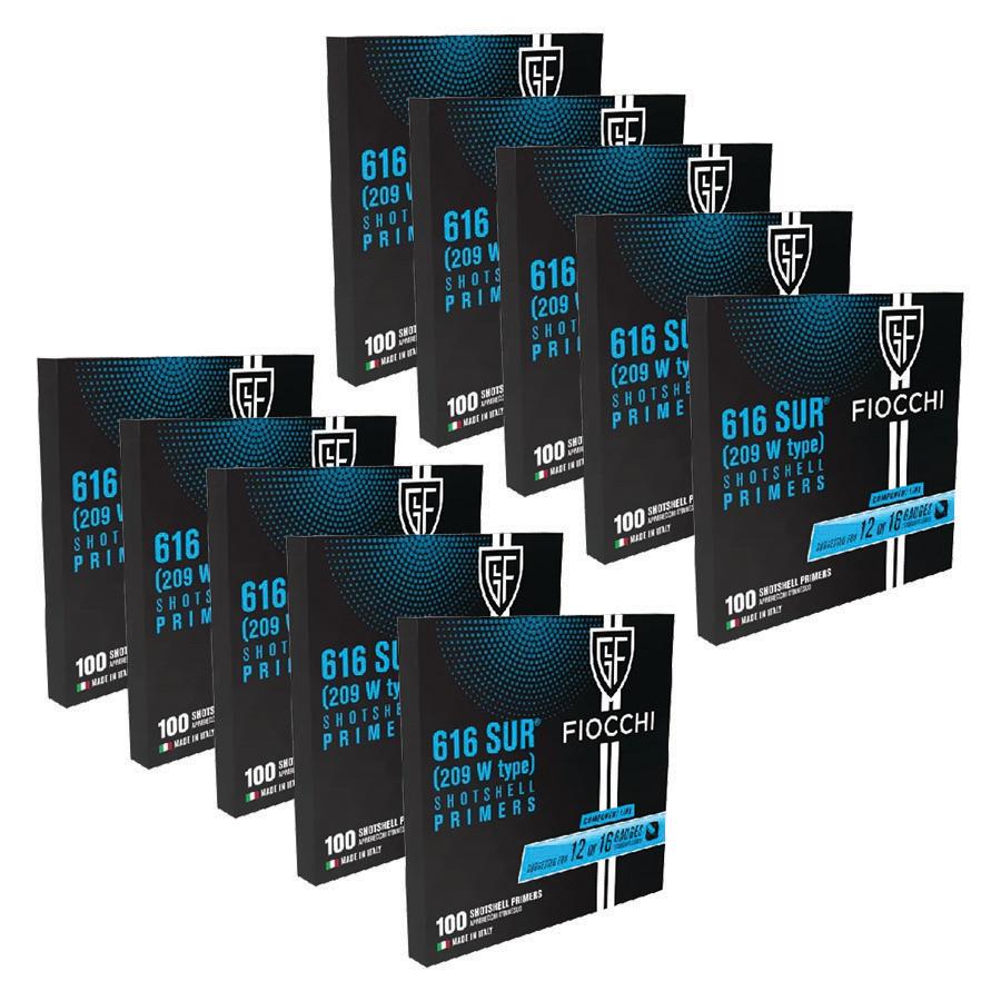 Fiocchi Shotshell Primers 1000/ct Picture of Fiocchi Ammunition FIOCCHI Shotshell Primers 1000/BOX 12162028410
