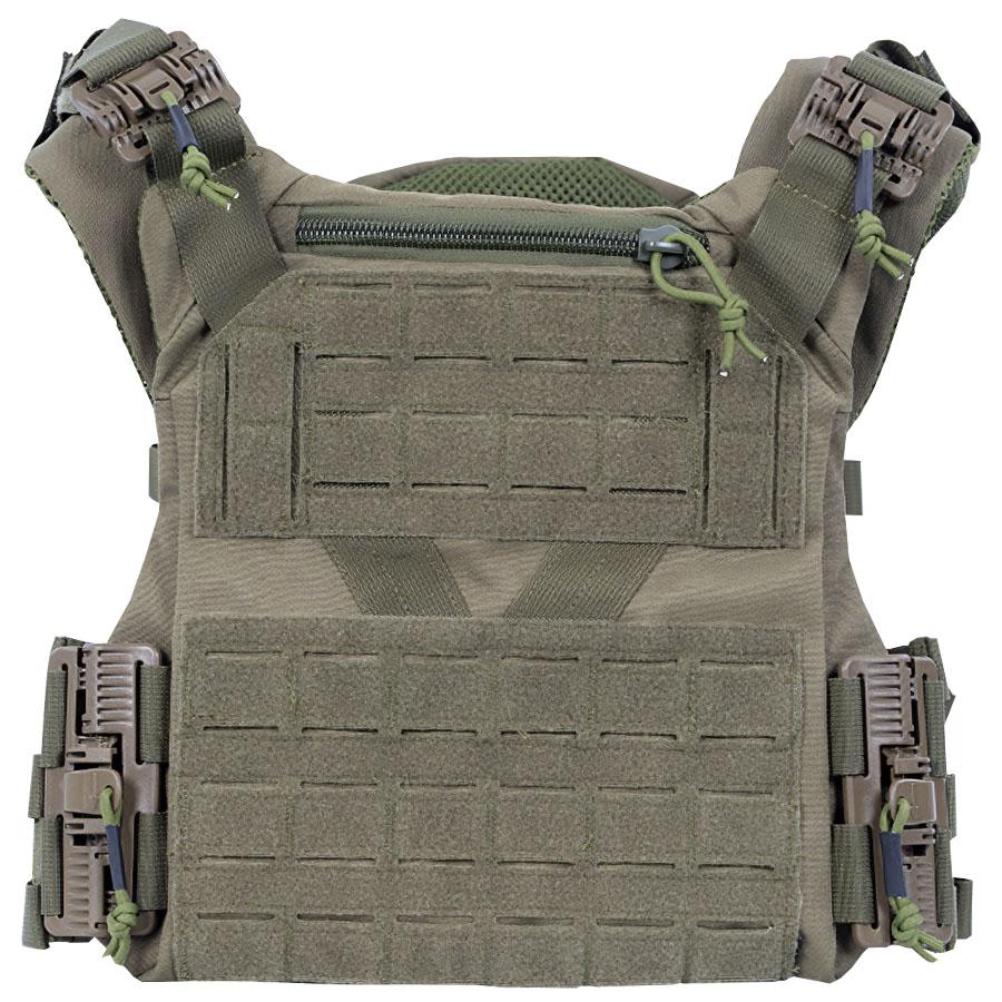 MKS Full Forge Gear Plate Carrier Shelter Green Picture of MKS SUPPLY LLC MKS Plate Carrier Shelter Green