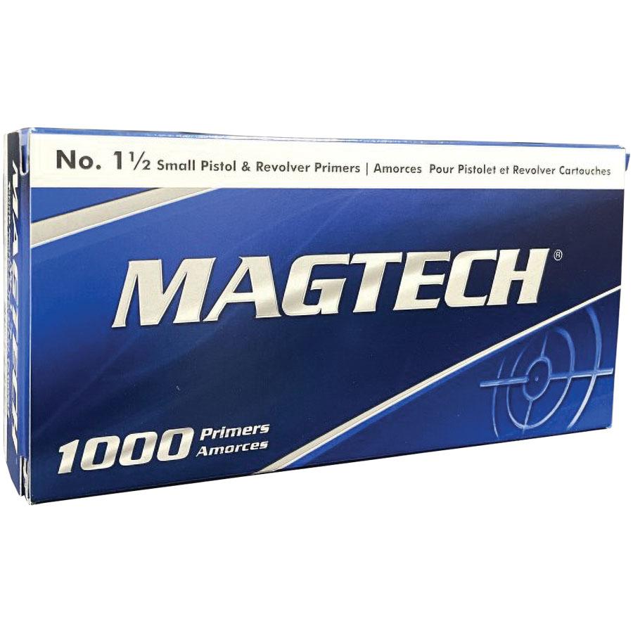 Magtech Small Pistol Primer No.1½ - 1000/ct Picture of Magtech Ammunition CompanyInc Magtech Small Pistol Primer (1½NATO) 1000/Box