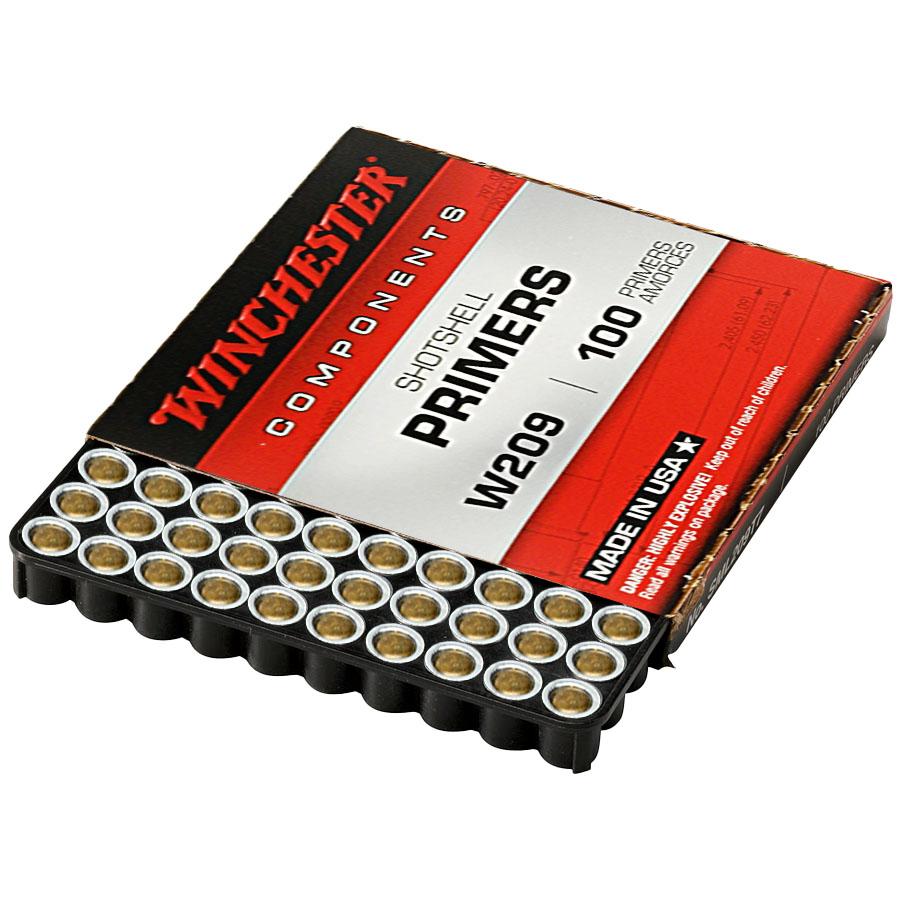 Winchester #209 Shotgun Primers Picture of Winchester Ammunition WINCHESTER PRIMERS #209 1000/CT