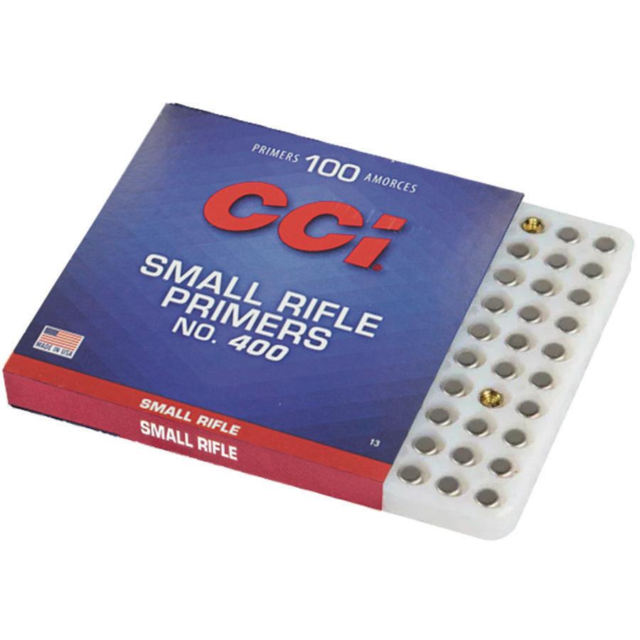 CCI Standard Primers #400 Small Rifle - 1000/ct Picture of Cci CCI #400 STD SMALL RIFLE PRIMER 1000CT