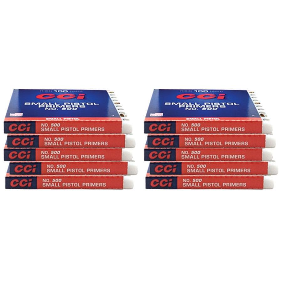 CCI Standard Primers #500 Small Pistol 1000/ct Picture of Cci CCI #500 STD SMALL PISTOL PRIMER 1000CT