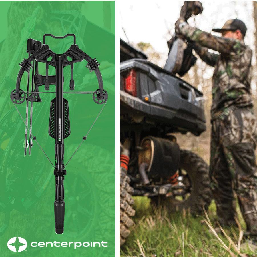 Centerpoint Dagger 405 Crossbow 4x32 illum Scope / Whisper Silencing & Accessories Package Picture of Ravin Crossbows Centerpoint Dagger 405 Crossbow