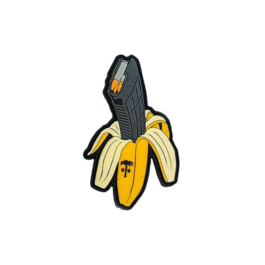 Century Arms US Palm AK30 Banana Special Edition Rifle Magazine Banana Yellow 7.62x39 Soviet AK-47 30/rd Picture of Century Arms US PALM AK30 BANANA MAG LTD ED. W/ STEEL LATCH AND CAGE W/ PATCH