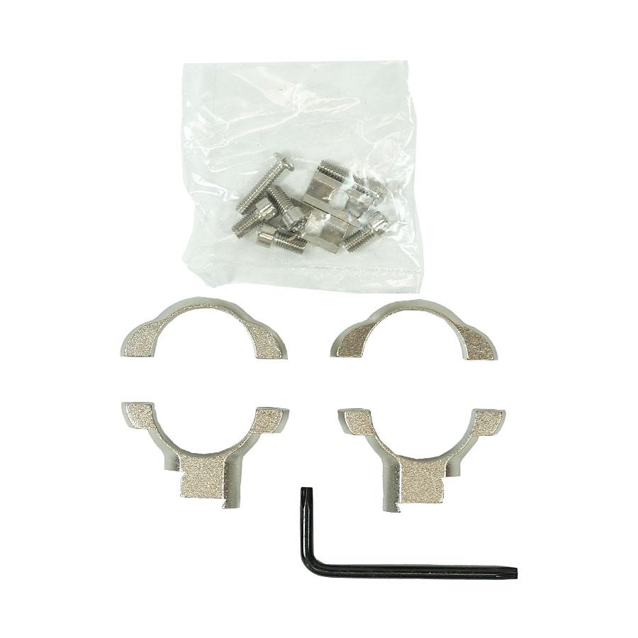 Weaver Grand Slam Ruger Style .22 cal Rimfire Scope Rings 1" High Nickel Picture of Weaver D RING 1"22 HIGH NICKEL