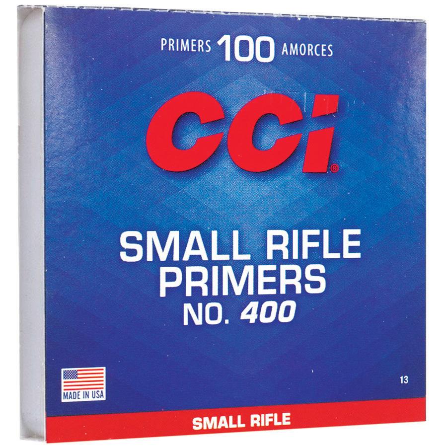 CCI Standard Primers #400 Small Rifle - 1000/ct Picture of Cci CCI #400 STD SMALL RIFLE PRIMER 1000CT