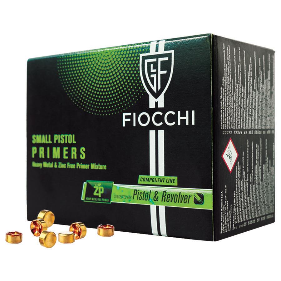 Fiocchi Zero Pollution Small Pistol Primers 1500/ct Picture of Fiocchi Ammunition Fiocchi Zero Pollution Small Pistol Primers 1500 per Box