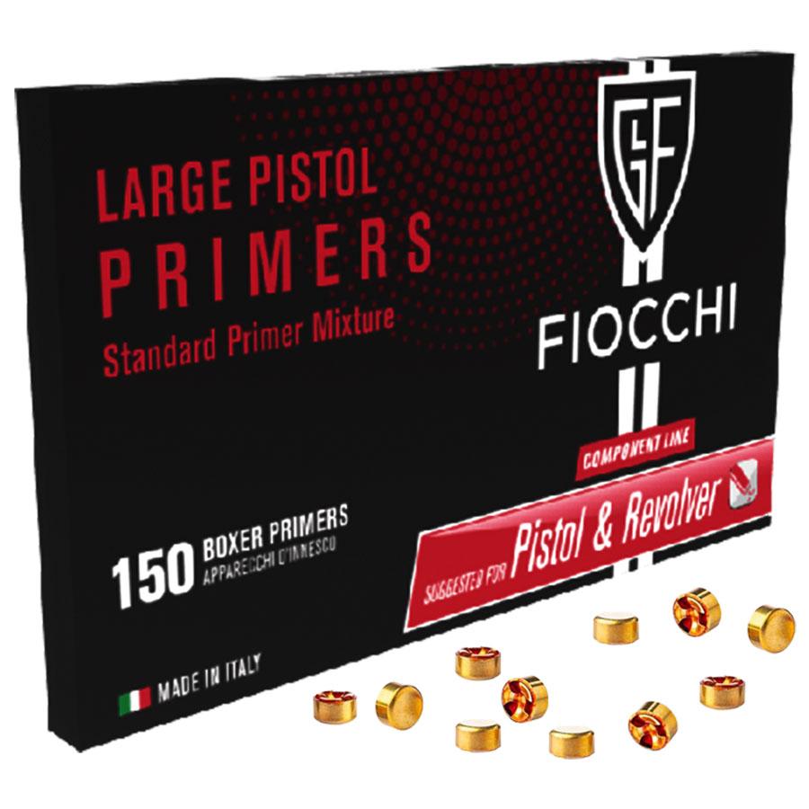 Fiocchi Large Pistol Primers - 1500/ct Picture of Fiocchi Ammunition Fiocchi Large Pistol Primers 1500 per Box