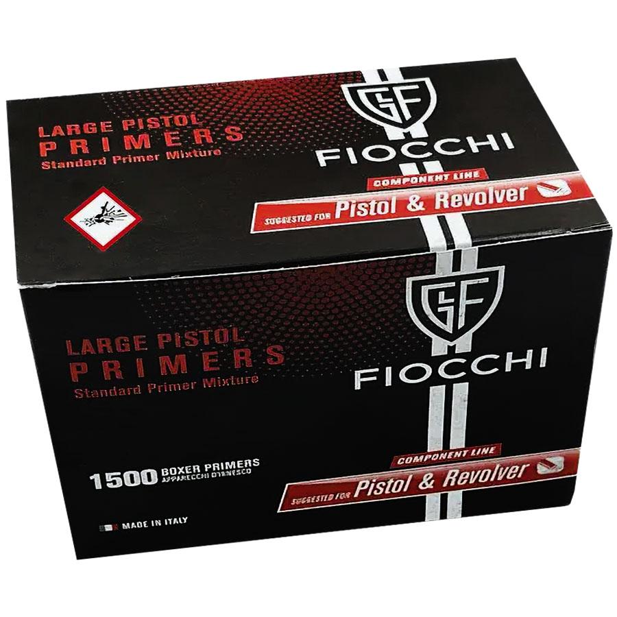 Fiocchi Large Pistol Primers - 1500/ct Picture of Fiocchi Ammunition Fiocchi Large Pistol Primers 1500 per Box