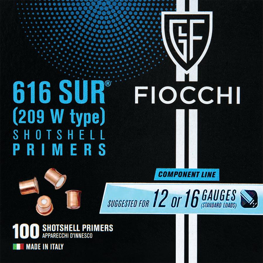 Fiocchi Shotshell Primers 1000/ct Picture of Fiocchi Ammunition FIOCCHI Shotshell Primers 1000/BOX 12162028410