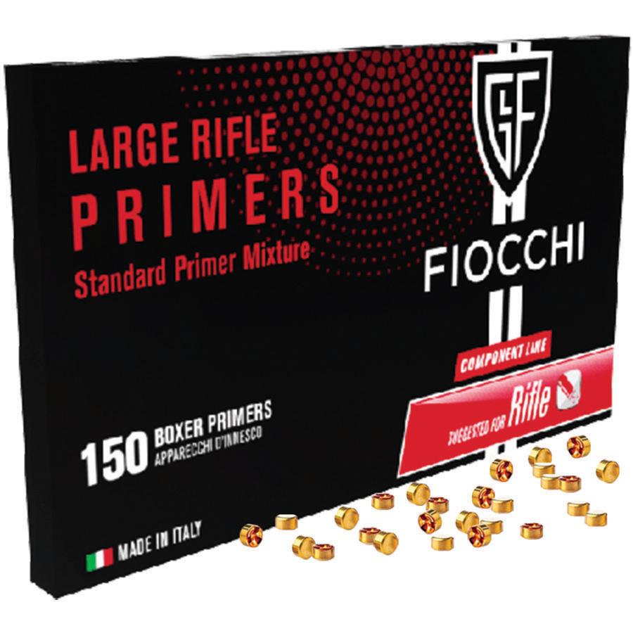 Fiocchi Large Rifle Primers - 1500/ct Picture of Fiocchi Ammunition Fiocchi Large Rifle Primers 1500 per Box