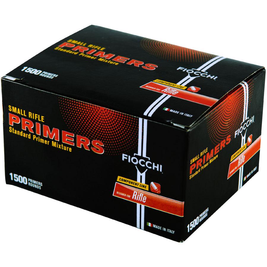 Fiocchi Small Rifle Primers - 1500/ct Picture of Fiocchi Ammunition Fiocchi Small Rifle Primers 1500 per Box