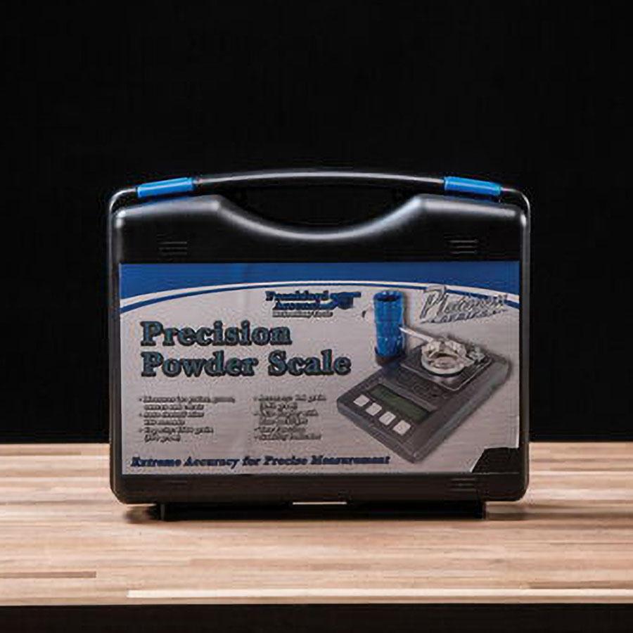 Frankford Arsenal Platinum Series Precision Electronic Powder Scale with Case 1500 Grain Capacity Picture of AOB FRANKFORD PLANTINUM PRECISION SCALE W/CASE