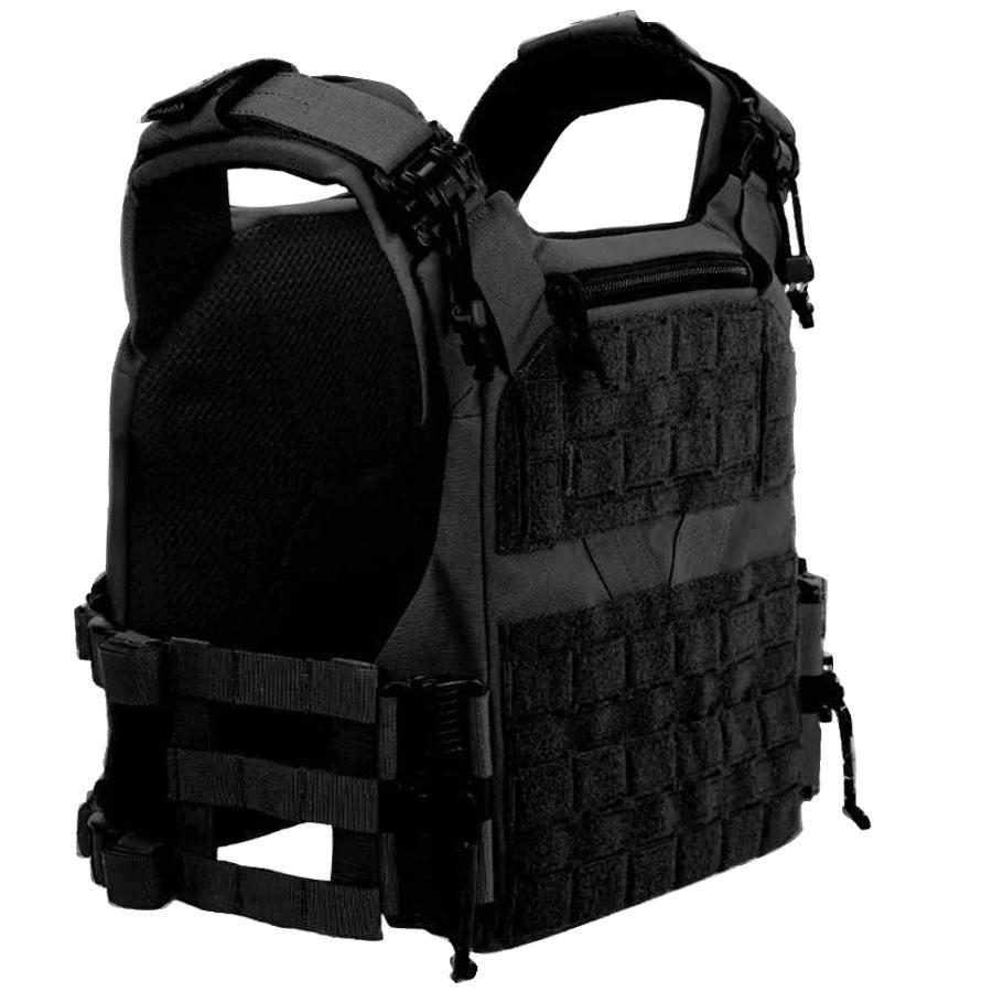 MKS Full Forge Gear Plate Carrier Shelter Black Picture of MKS SUPPLY LLC MKS Plate Carrier Shelter Black
