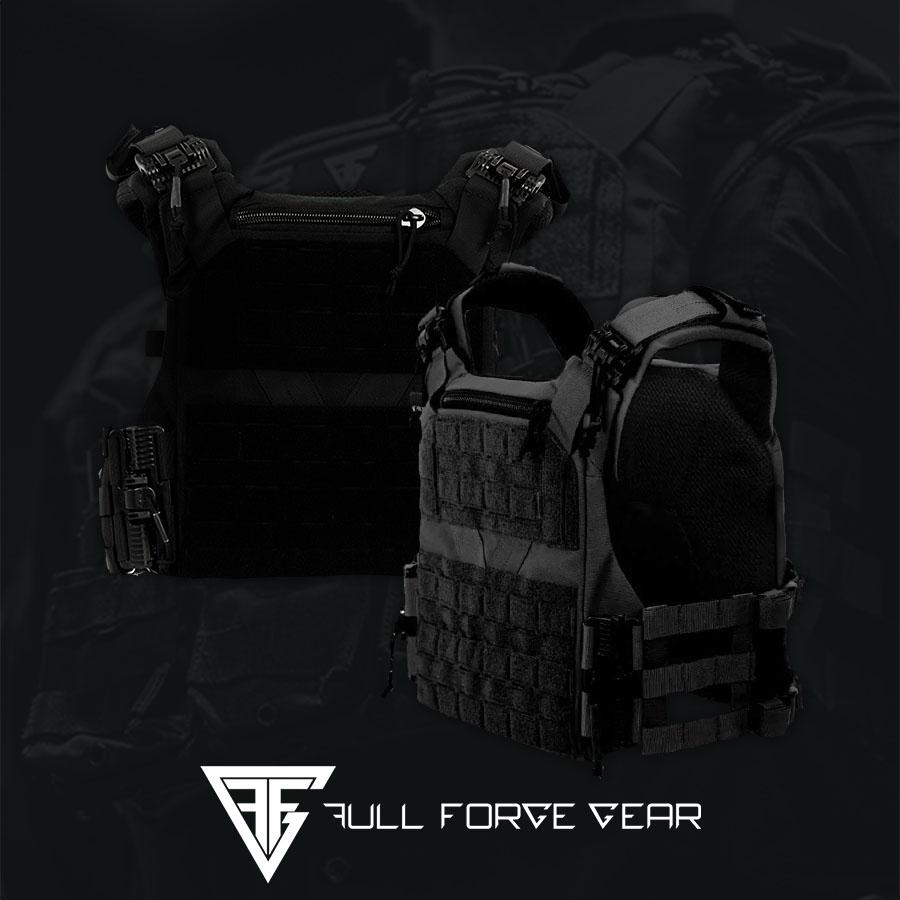 MKS Full Forge Gear Plate Carrier Shelter Black Picture of MKS SUPPLY LLC MKS Plate Carrier Shelter Black