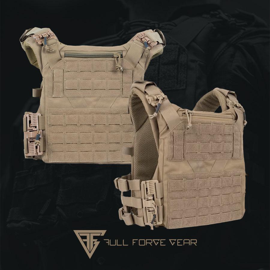 MKS Full Forge Gear Plate Carrier Shelter Tan Picture of MKS SUPPLY LLC MKS Plate Carrier Shelter Tan