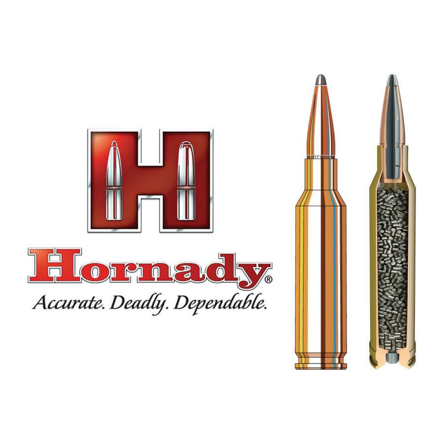 Hornady American Whitetail Rifle Ammunition 6.5 Creedmoor 129 gr. SP 2820 fps 20/ct Picture of Hornady Mfg AMMO AMERICAN WHITETAIL 6.5 CREEDMOOR 129GR INTERLOCK 20RD
