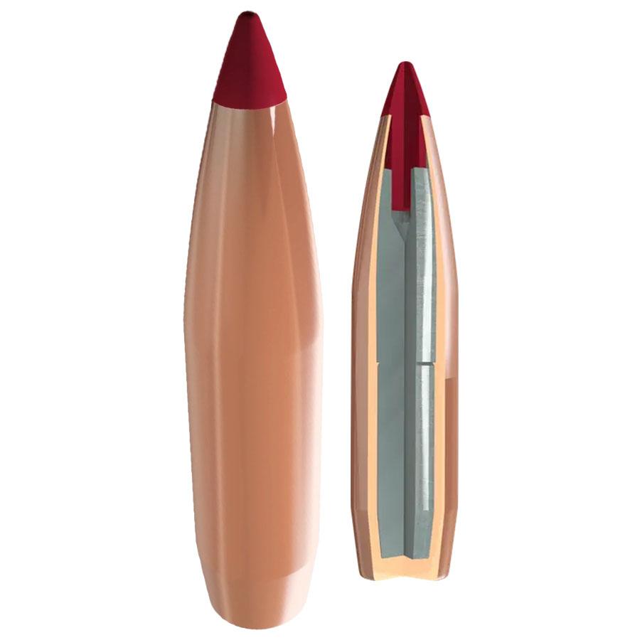 Hornady ELD-X Bullets with Heat Shield Tip .30 cal .308" 212 gr 100/ct Picture of Hornady Mfg 30 CAL .308 212 GR ELD-X