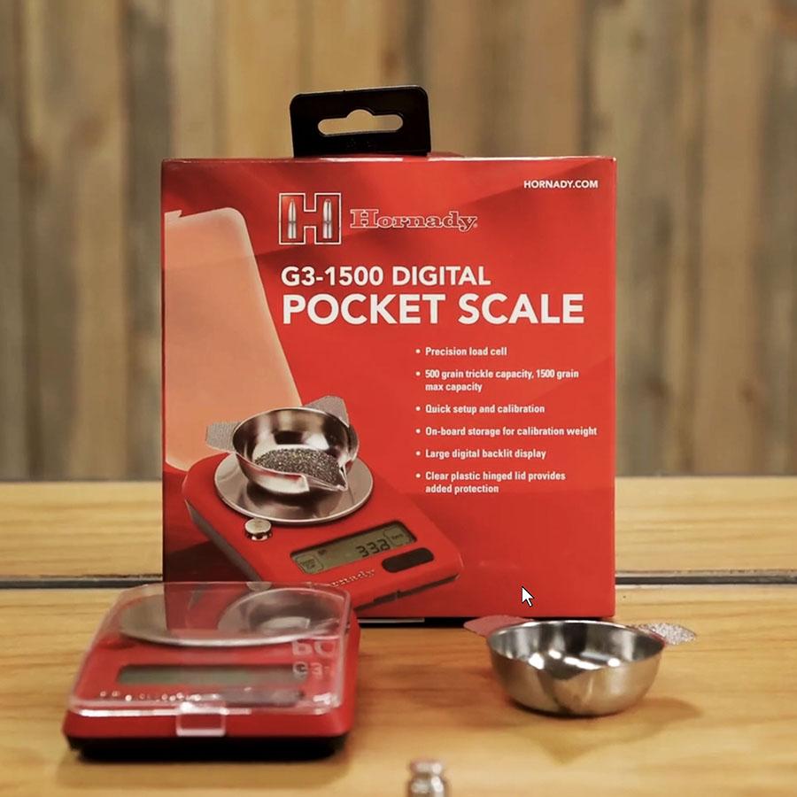 Hornady G3-1500 Digital Scale Picture of Hornady Reloading HORNADY G3 1500 DIGITAL SCALE